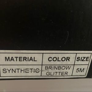 Rainbow Glitter Boots!